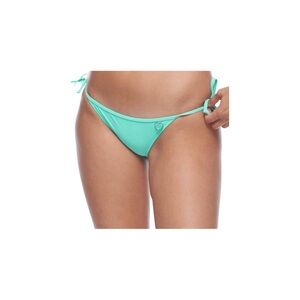 Body Glove Women's Smoothies Brasilia Solid Tie Side Cheeky Bikini Bottoms M